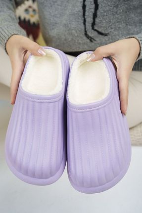 دمپائی خانگی بنفش زنانه پلی اورتان PLN SHOES - کد 759035562