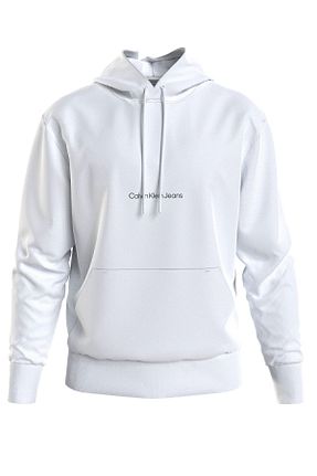 سوئیشرت سفید مردانه لیسانس دار	 Calvin Klein - کد 659887550