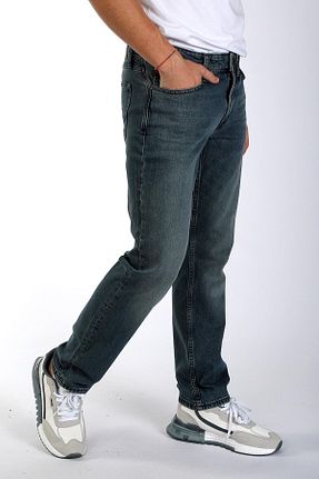 شلوار جین سبز مردانه پاچه ساده Lee Cooper - کد 824645983