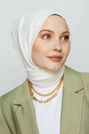 شال سفید زنانه کشمیر VALORSCARF - کد 855793682