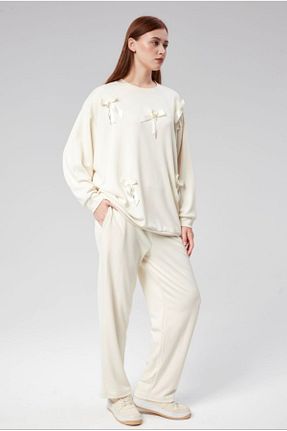 ست گرمکن حجاب نباتی زنانه اورسایز Merveerol - کد 858296265