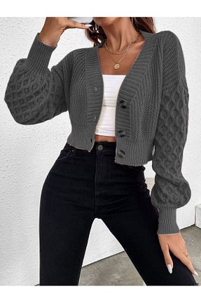 رویه طوسی زنانه اکریلیک AQE FASHION - کد 853894314