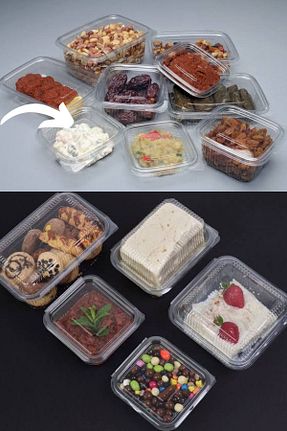 ظرف نگهداری نارنجی پلاستیک YOK YOK AMBALAJ - کد 856940524