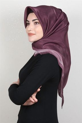 روسری صورتی 90 x 90 PİRAMİT - کد 95997364