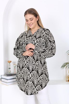 تونیک حجاب مشکی زنانه ویسکون volkitolki - کد 858289535