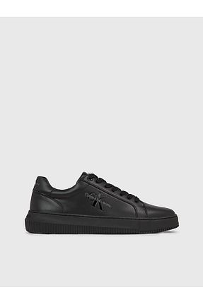 کفش اسنیکر مشکی مردانه چرم اصل Calvin Klein - کد 760583571