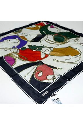 روسری رنگی پنبه ای Aker - کد 310455063