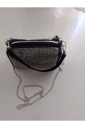 کیف دستی مشکی زنانه ابعاد کوچک eflanmoda - کد 858208445