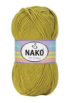 نخ بافندگی زرد Nako - کد 358171025