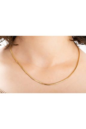 گردنبند طلا طلائی زنانه 14 عیار Üresinler Kuyumculuk - کد 244861461