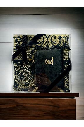 سجاده طلائی پنبه ای SOLAKLARGROUP - کد 796458755