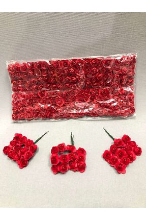 گل خشک و مصنوعی قرمز Aker Hediyelik - کد 137665858
