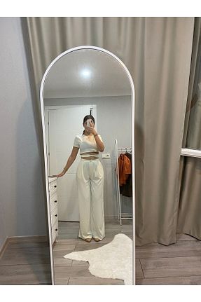 ست بالاتنه و پائین تنه نباتی زنانه بافتنی Sobe - کد 840729687