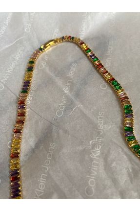 گردنبند استیل ( فولاد ) طلائی زنانه استیل (فولاد) Luna - کد 821774289