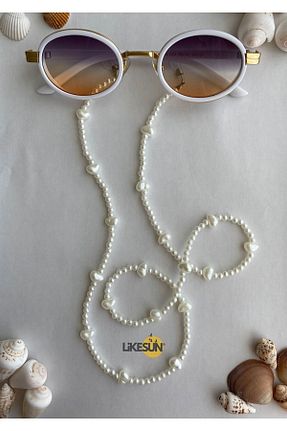 اکسسوری عینک نباتی زنانه LiKESUN - کد 858216220