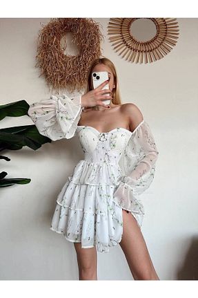 لباس بژ زنانه بافتنی Genel Markalar - کد 664176519