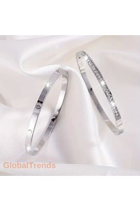 دستبند نقره زنانه 925 عیار GlobalTrends - کد 858280030