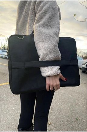 کیف پورتفوی و کلاچ مشکی زنانه abnturk - کد 858338145
