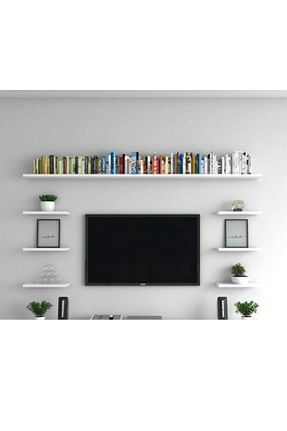 قفسه دیواری سفید 100 cm NİLDECO - کد 348439841