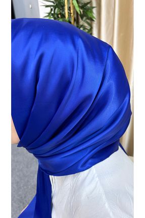 روسری سرمه ای ساتن Tarzım Tuba - کد 847923671