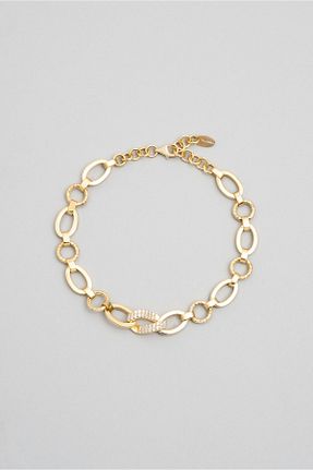 دستبند نقره زرد زنانه 925 عیار So Chic - کد 832927580