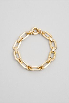 دستبند نقره زرد زنانه 925 عیار So Chic - کد 832795720