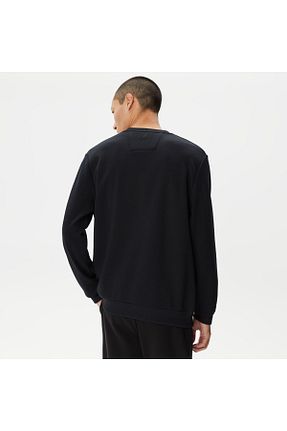 سوئیشرت مشکی مردانه ساده Nautica - کد 769558304