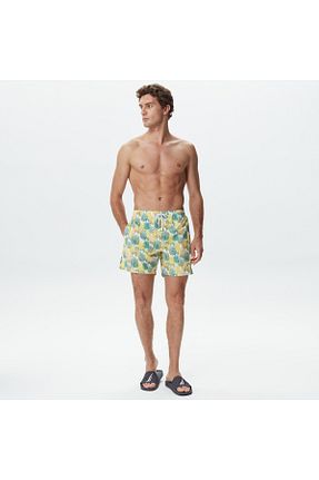 شلوارک ساحلی زرد مردانه پلی استر Nautica - کد 739765561