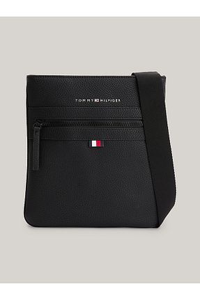 کیف پستچی مشکی مردانه Tommy Hilfiger - کد 856734062