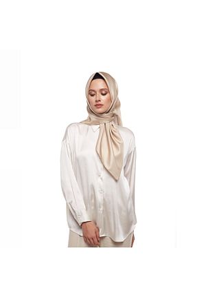 روسری بژ İpek Tivil ipekevi - کد 858291677