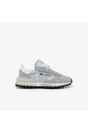 کفش اسنیکر طوسی زنانه بند دار Lacoste - کد 858281692