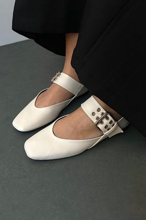 بابت بژ زنانه پلی اورتان Mupa Shoes - کد 820013254
