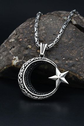 گردنبند نقره مردانه 925 عیار Prestige - کد 858300797