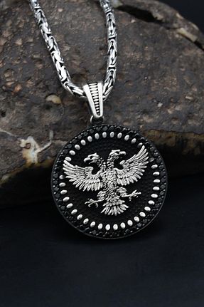 گردنبند نقره مردانه 925 عیار Prestige - کد 858320020