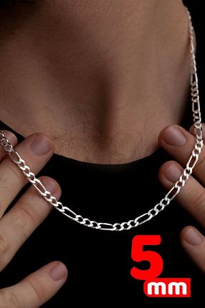 گردنبند نقره رنگی مردانه 925 عیار OSMANLI GÜMÜŞ - کد 853649906