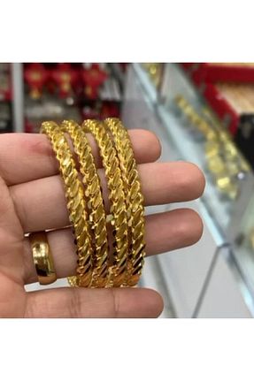 النگو طلائی زنانه 22 عیار Çağrı Gümüş - کد 118656375