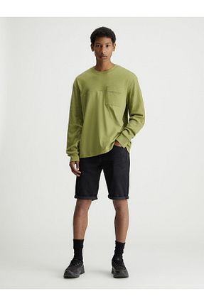 شلوارک و برمودا مشکی مردانه رگولار Calvin Klein - کد 822383560