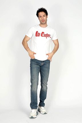 شلوار جین آبی مردانه پاچه ساده Lee Cooper - کد 858145718