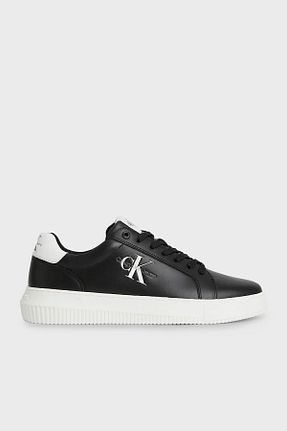کفش اسنیکر مشکی مردانه چرم اصل Calvin Klein - کد 699189897
