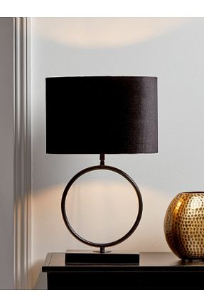 آباژور مشکی فلزی VİSENTE HOME - کد 321346947