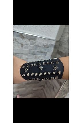 دستبند جواهر مشکی زنانه فلزی MFC - کد 858275153