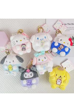 اسباب بازی مخملی صورتی بچه گانه Meyra Accessories - کد 669481943