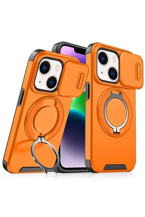 کاور و قاب نارنجی iPhone 14 Deppo Trend - کد 858019847