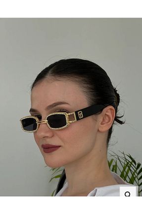 عینک آفتابی مشکی زنانه پلاریزه Byc polo - کد 858288926