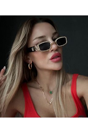 عینک آفتابی مشکی زنانه پلاریزه Byc polo - کد 858288926