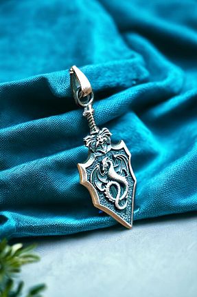 گردنبند نقره مردانه 925 عیار AK STORE SİLVER - کد 858287944