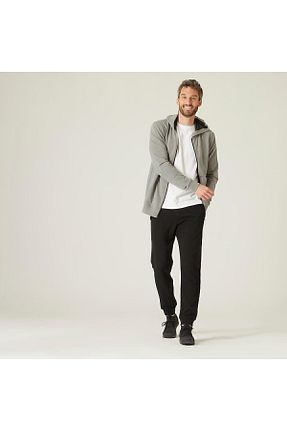 شلوار مشکی مردانه بافتنی Decathlon - کد 312040121