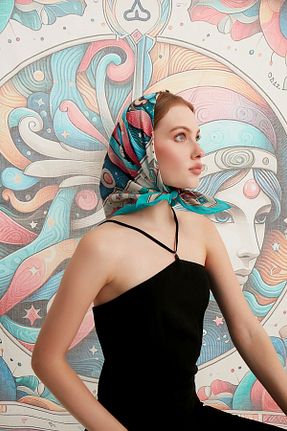 باندانا سبز پنبه ای thefadco - کد 857554110