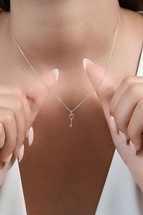 گردنبند طلا زرد زنانه 14 عیار Altınkesesi - کد 845792572