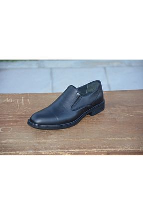 کفش کژوال مشکی مردانه چرم خالص LİCCAS - کد 855781624